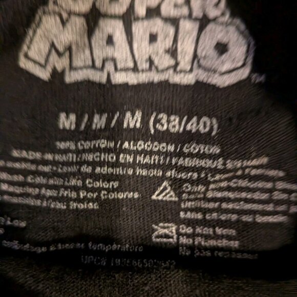 Super Mario Bros. Men�s Sz Medium Graphic T-Shirt Mario Waluigi Luigi Nintendo - Picture 4 of 5